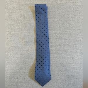 Banana Republic blue and navy dot tie